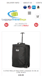 Mobile Screenshot of luggagetravelbags.co.uk